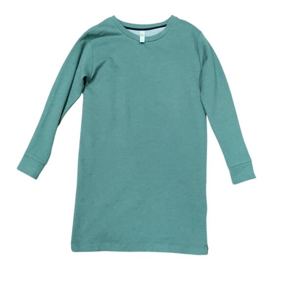 Lole Long Sleeve Crewneck Mini Sweatshirt Dress Light Green Women's XS - Picture 2 of 13